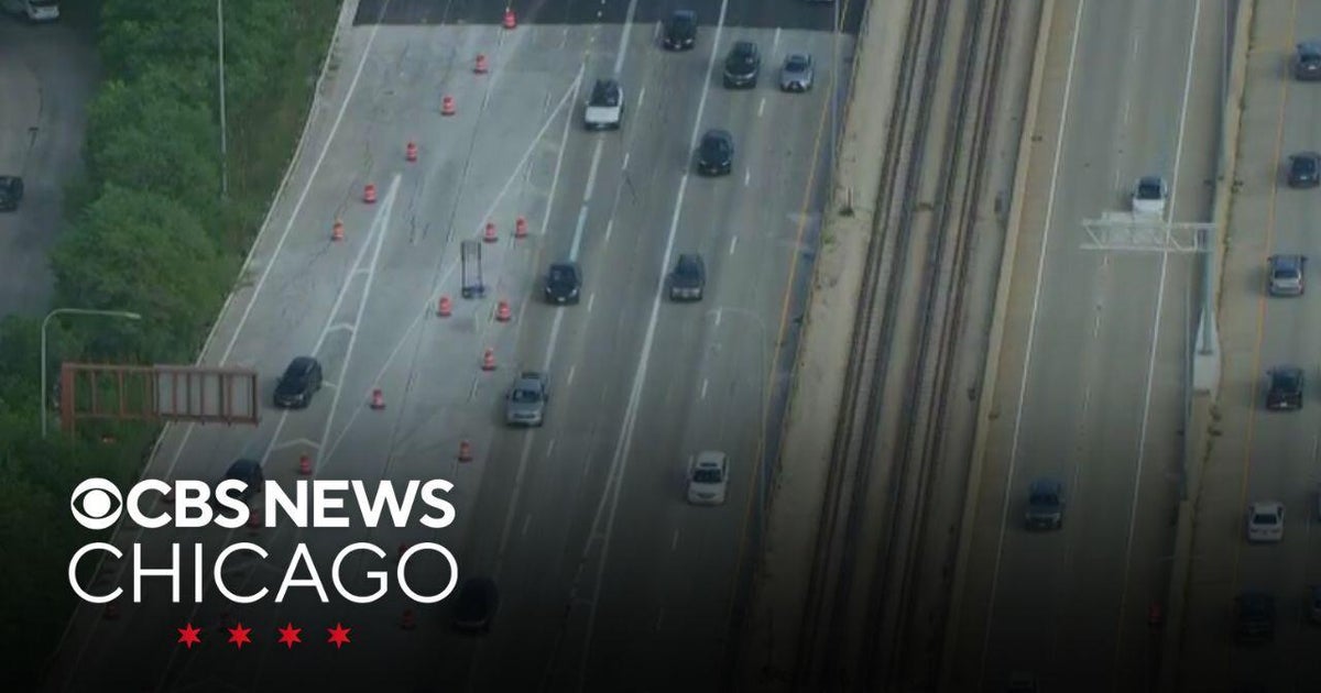 All outbound Kennedy Expressway lanes from Pulaski to Edens junction to ...
