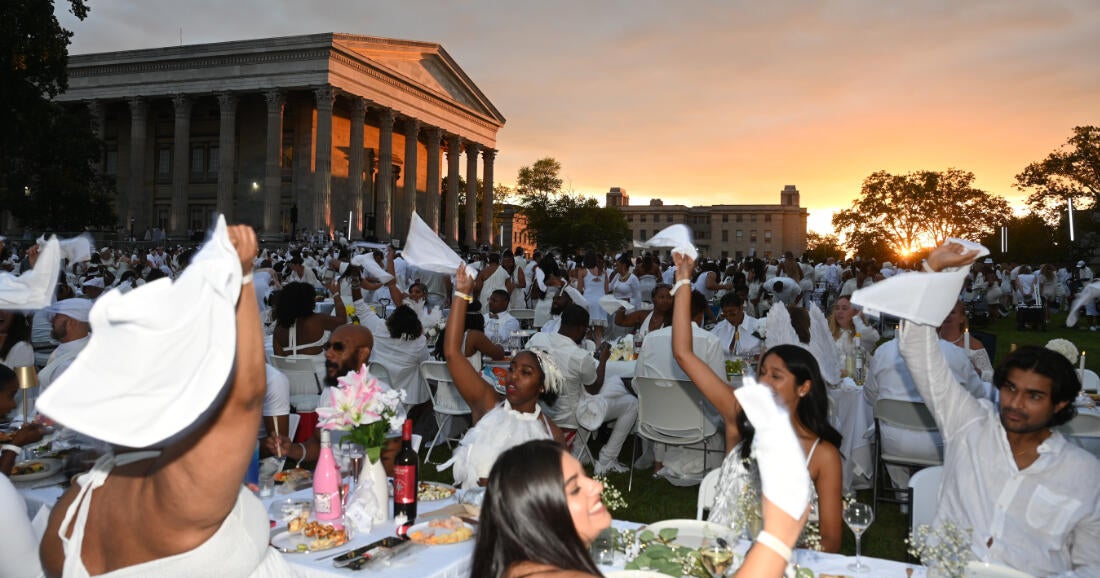 Philadelphia's Dîner en Blanc 2025 at Girard College