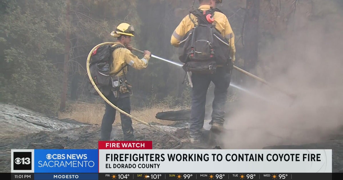 Latest on Coyote Fire response in El Dorado County