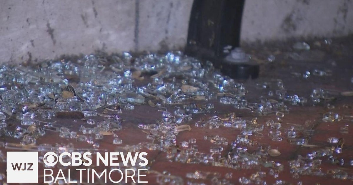 Gelato store and SUV damaged by gunfire in Fells Point - CBS Baltimore