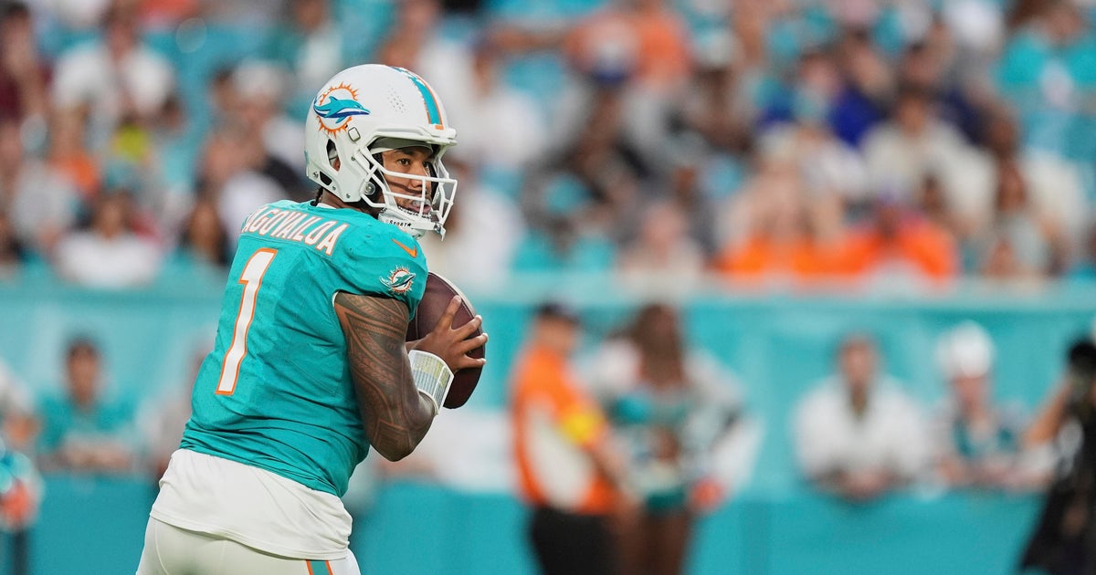 Tua Tagovailoa throws TD pass, sacked twice as Miami Dolphins beat Jacksonville Jaguars 14-6 to wrap preseason