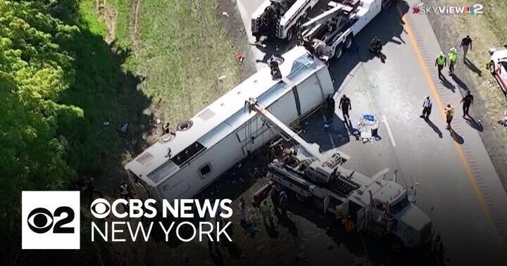 Nearly a dozen people remain hospitalized after tour bus crash in ...