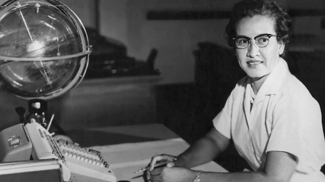 Katherine Johnson At NASA Langley Research Center 