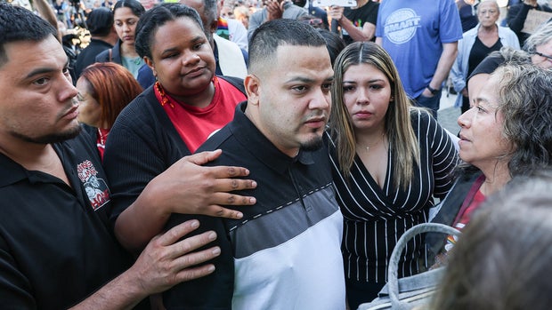Kilmar Abrego Garcia Checks In At Baltimore ICE Office After Release From Jail 