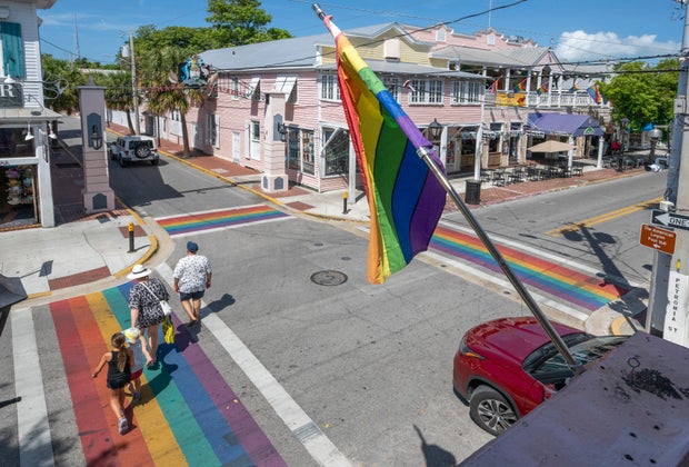 Rainbow Crosswalks 