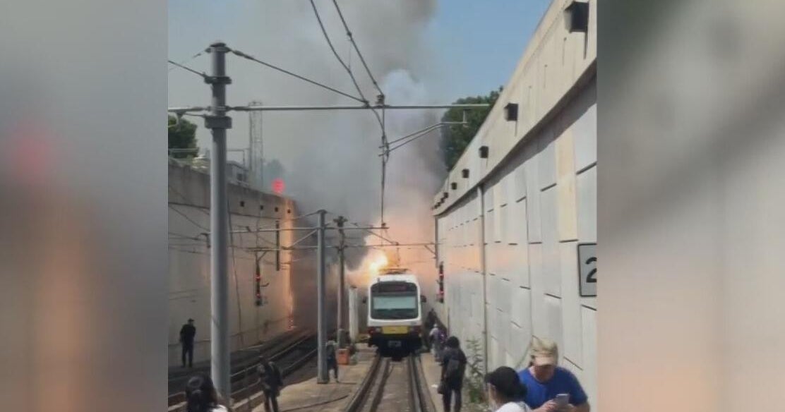 Dangling power lines sparked fire on DART train in Dallas, NTSB says ...