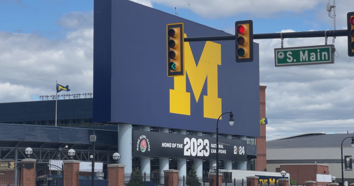 Michigan football fans asked to drive cautiously during opening night game