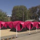 San Jose unveils first "Safe Sleeping Site" as Columbus Park encampment clears out 