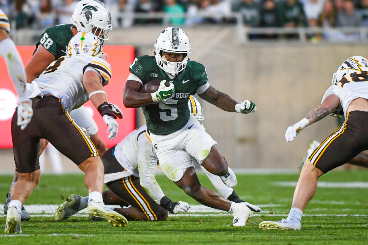 Michigan State beats Western Michigan 23-6; Makhi Frazier runs for 103 ...