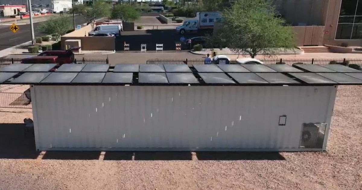 Phoenix repurposing shipping containers into cooling centers for homeless