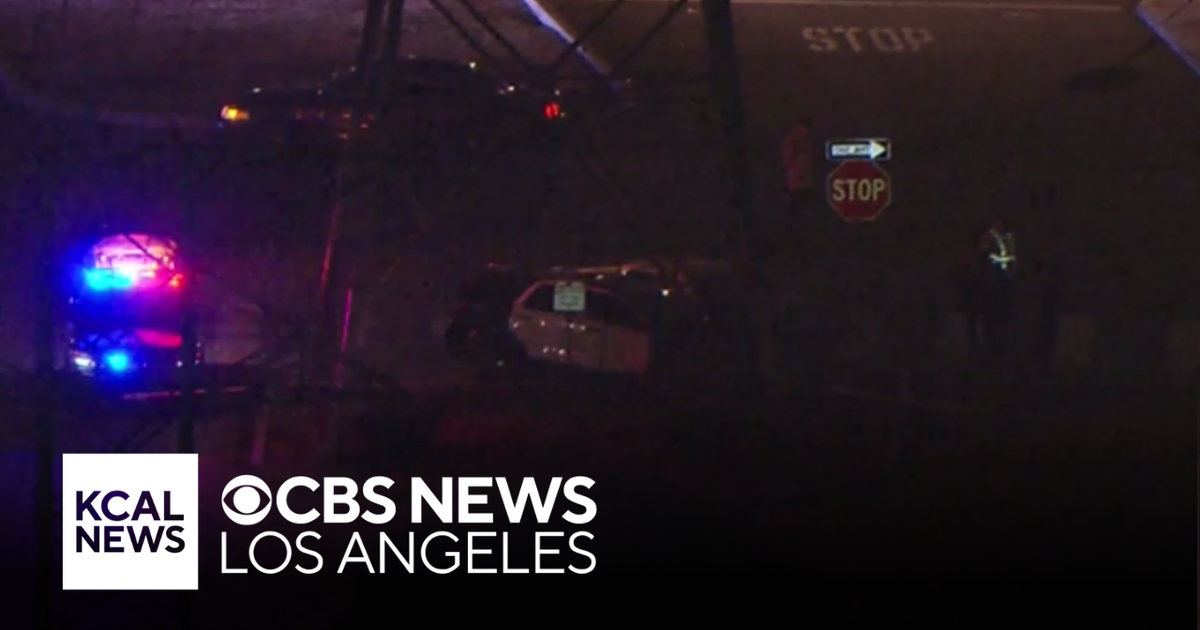 LA County deputies hospitalized after hit-and-run crash - CBS Los Angeles