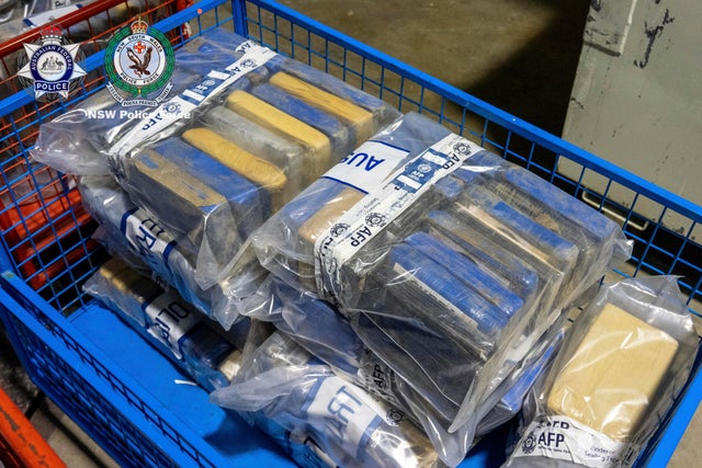 Australia Cocaine Charged