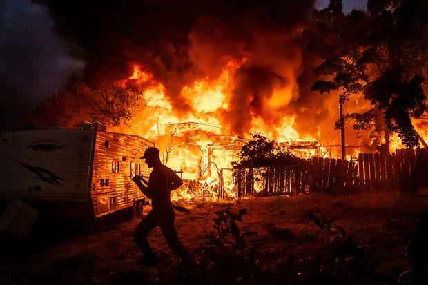 California Extreme Weather Wildfires 