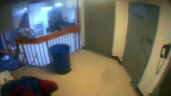 Still image from Epstein jail video 
