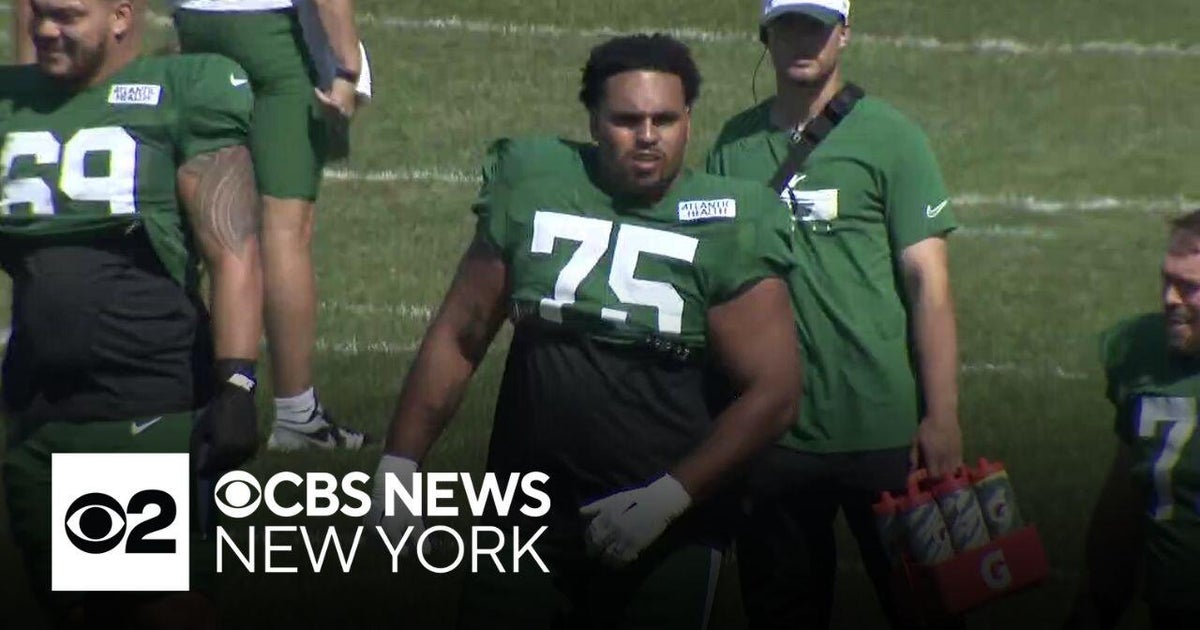 Jets suffer brutal injury to their offensive line - CBS New York