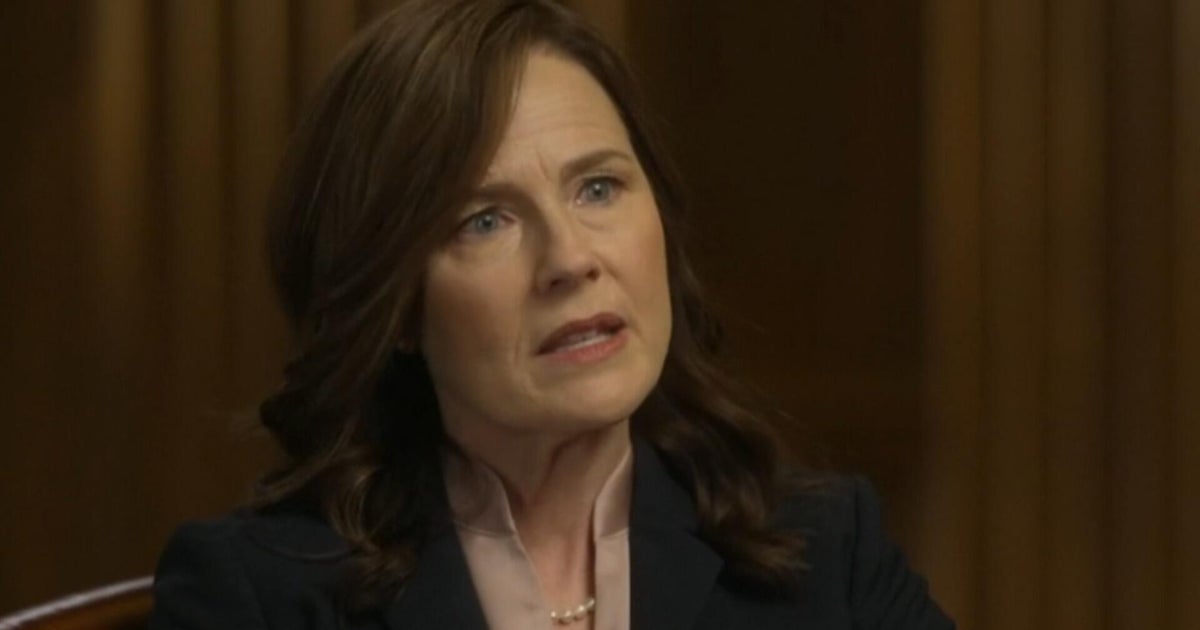 Supreme Court Justice Amy Coney Barrett says the law is "not just an opinion poll"