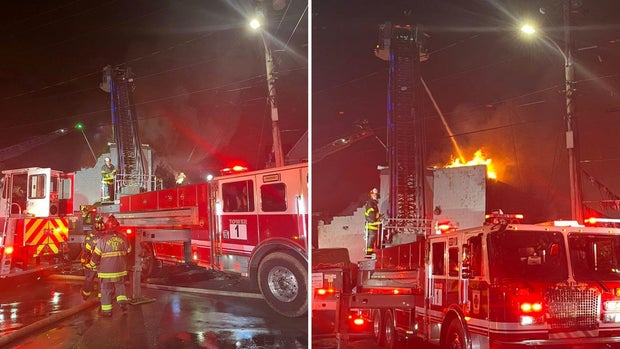 Baltimore fire commercial laundry building