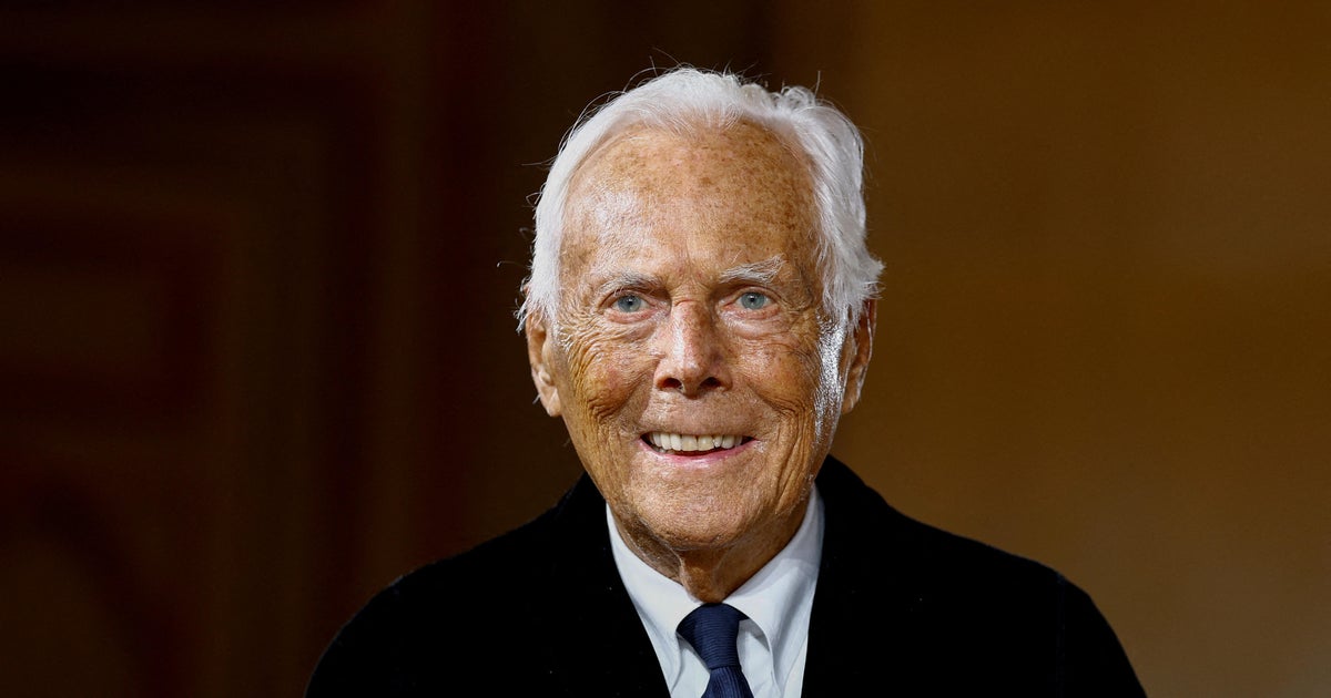 Giorgio Armani, top Italian fashion designer, dies at 91, his company says