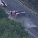 Route 3 eastbound lanes closed in Clifton after dump truck crash 