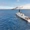 Coast Guard seizes huge haul of cocaine, releases image of burning boat