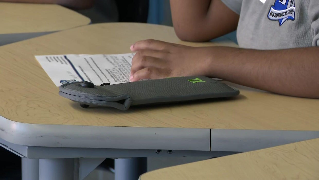 New York schools' 1st week with a cellphone ban is in the books. Here's ...