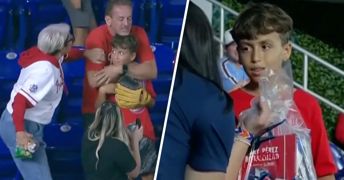 Viral clash over home run ball at Marlins-Phillies game ends with young fan getting surprise gifts - CBS Miami