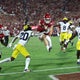 No. 15 Michigan loses to No. 18 Oklahoma 24-13; Mateer has 2 TDs rushing 