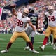 Third-stringer Jake Tonges' late TD catch gives the 49ers a 17-13 win over the Seahawks 