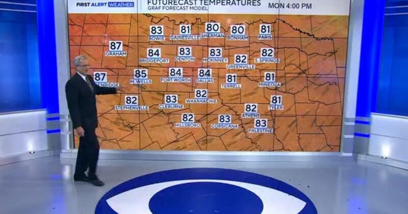Warming trend this week as North Texas dries out - CBS Texas