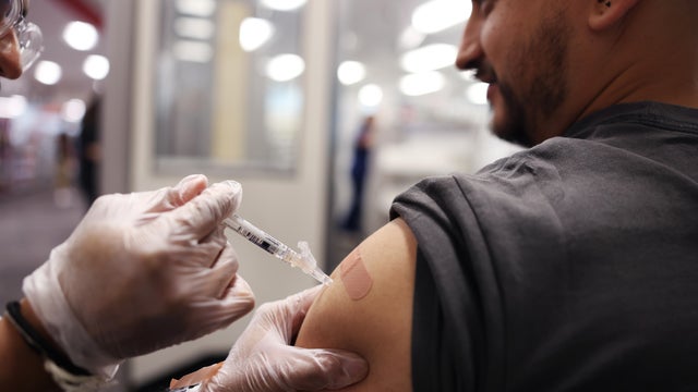Vaccine Given at a Pharmacy 