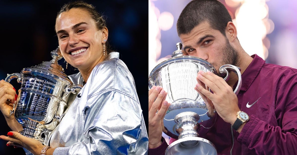 Carlos Alcaraz, Aryna Sabalenka win second U.S. Open titles
