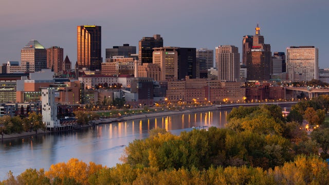 Minneapolis, St. Paul, Minnesota, City View 