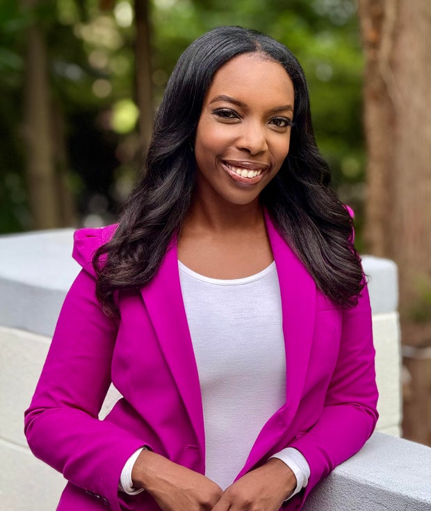 CBS Atlanta anchor Jobina Fortson-Evans 
