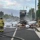 Hazel Avenue blocked in Fair Oaks after garbage truck load catches fire 