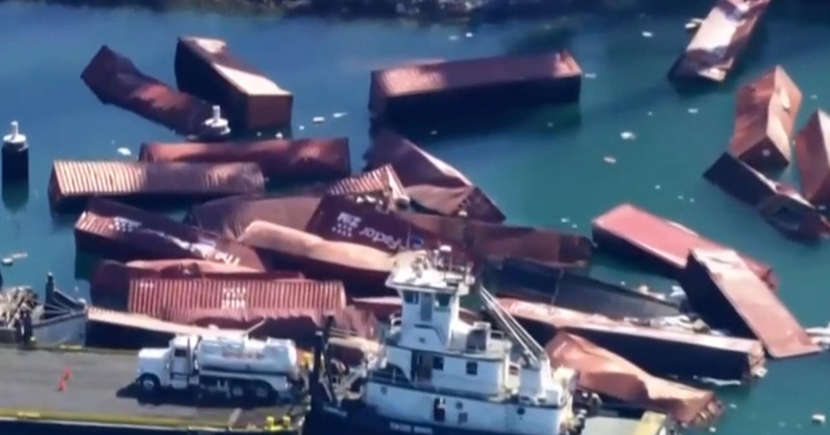 Salvage Operations Underway After 75 Containers Spill at Long Beach Port