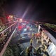 Overturned tractor-trailer injures driver, shuts down I-95 south in Harford County 