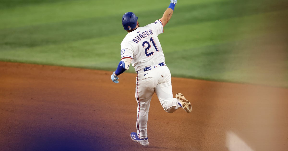 Rangers Sweep MLB-Best Brewers with Jake Burger Two Homers
