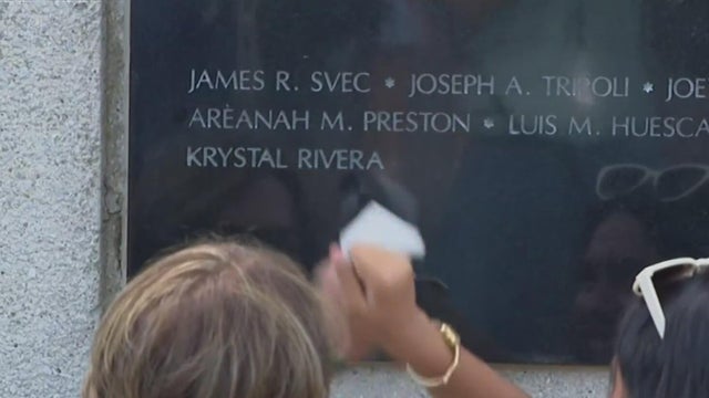 krystal rivera name added memorial wall 