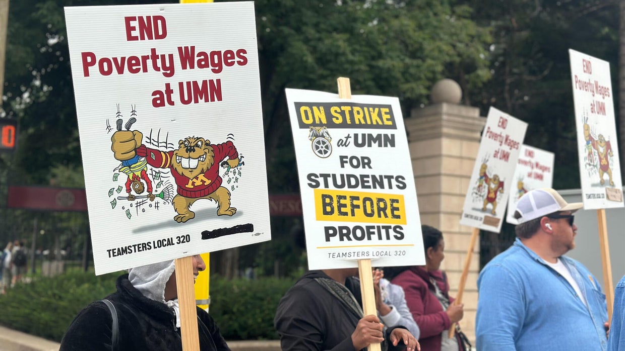 Arrests made amid rolling strike by University of Minnesota food ...