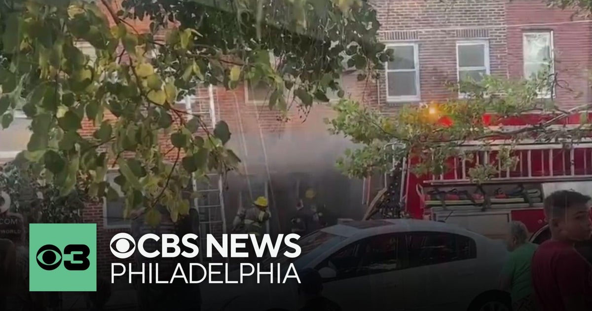1 dead, 1 injured in Philadelphia house fire | Digital Brief - CBS ...