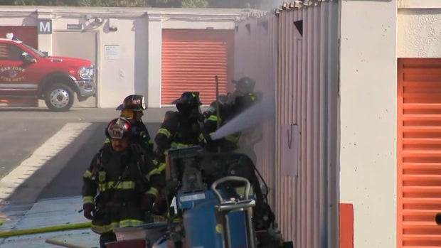 San Jose storage facility fire 