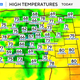 Brief warmup tomorrow before another cold front moves through Colorado 