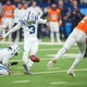 Colts kick 45-yard field goal after penalty to beat Broncos 29-28 