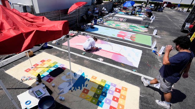 Rainbow Crosswalks 