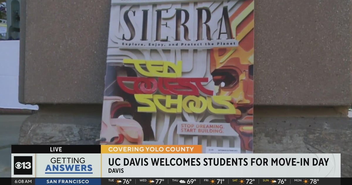 UC Davis welcomes students back for move-in day