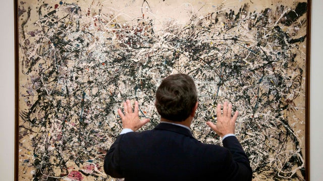 Jackson Pollock Painting 