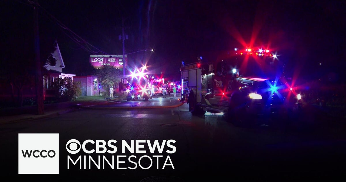 Minneapolis crews battle fire; 4 people evacuated, officials say - CBS ...