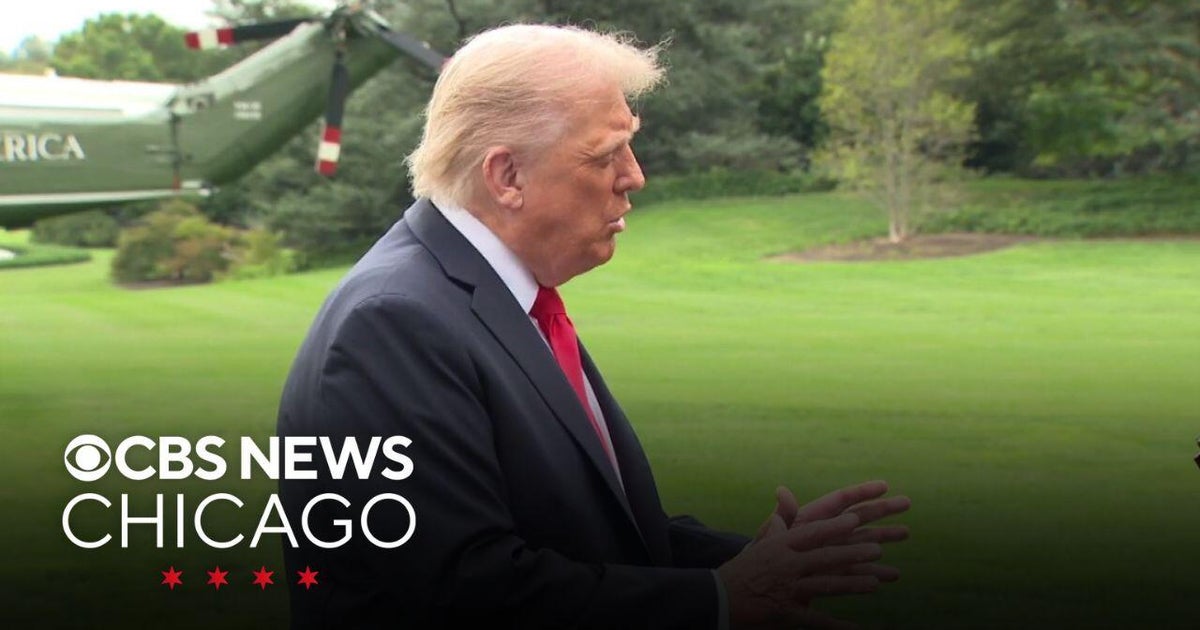 Trump again threatens to send National Guard troops to Chicago - CBS ...