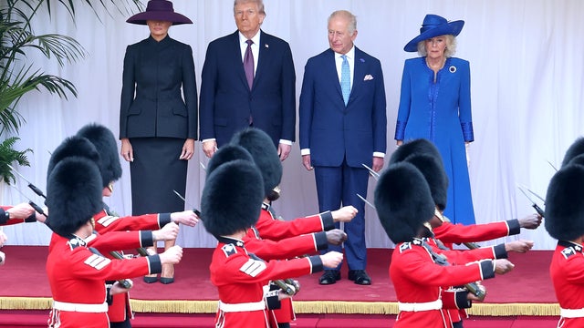 UK Hosts President Trump And First Lady Melania Trump  For State Visit - Day Two 