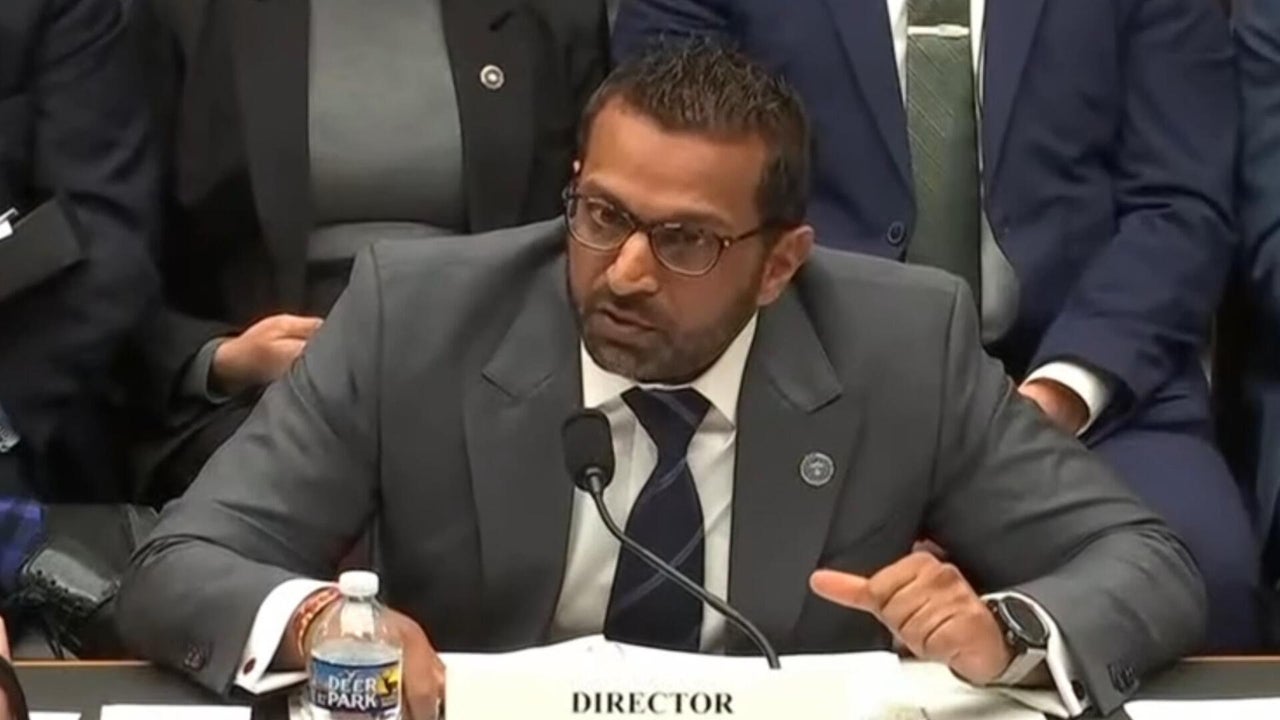 FBI Director Kash Patel addressing questions during House Judiciary Committee testimony